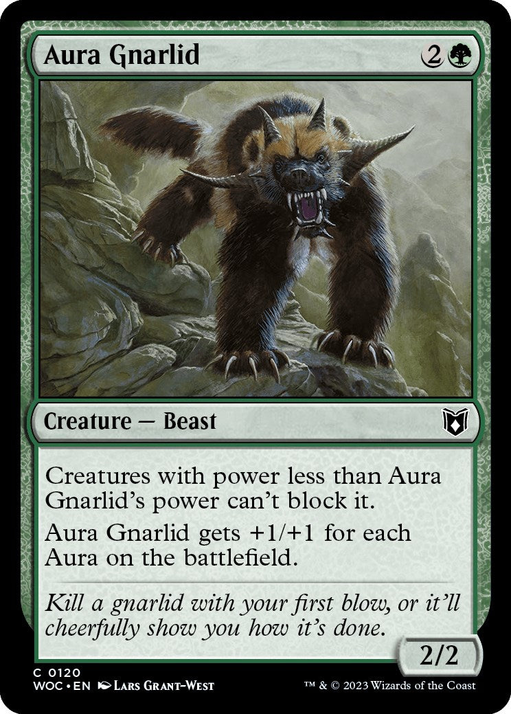 Aura Gnarlid [Wilds of Eldraine Commander] | Tables and Towers