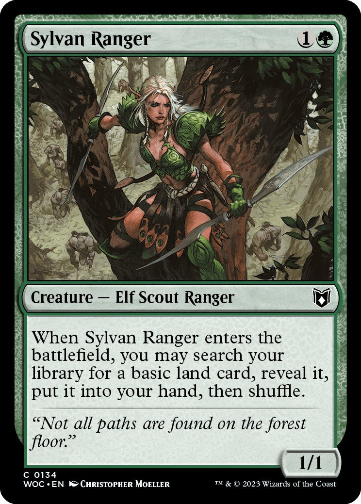 Sylvan Ranger [Wilds of Eldraine Commander] | Tables and Towers