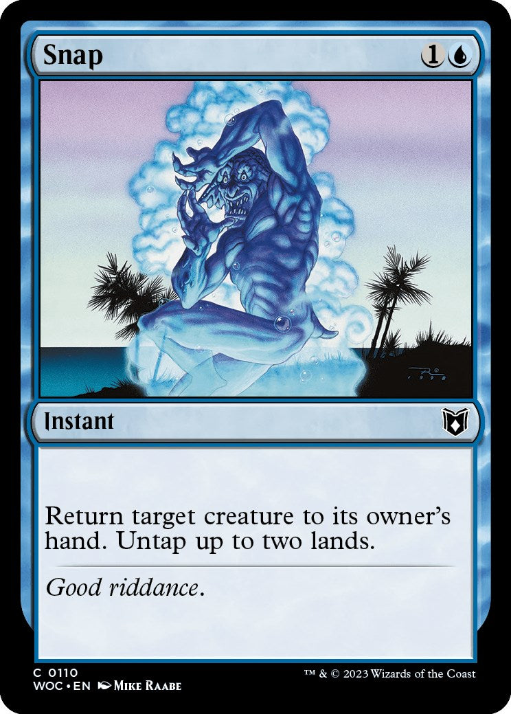 Snap [Wilds of Eldraine Commander] | Tables and Towers