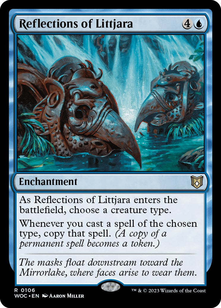 Reflections of Littjara [Wilds of Eldraine Commander] | Tables and Towers