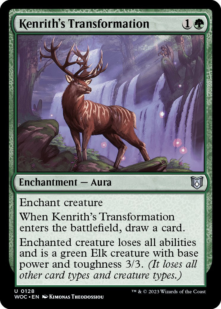 Kenrith's Transformation [Wilds of Eldraine Commander] | Tables and Towers