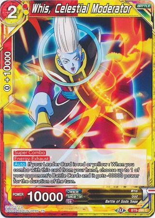 Whis, Celestial Moderator (BT9-096) [Universal Onslaught] | Tables and Towers