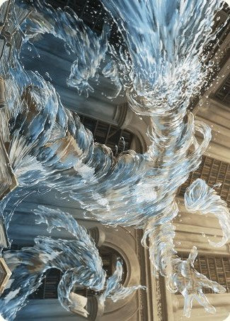 Splashy Spellcaster Art Card [Wilds of Eldraine Art Series] | Tables and Towers