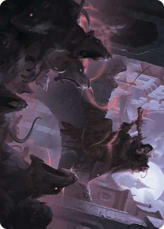 Gnawing Crescendo Art Card [Wilds of Eldraine Art Series] | Tables and Towers