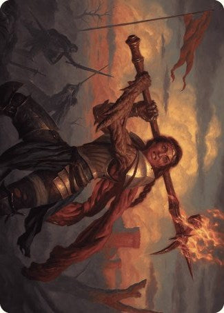 Imodane, the Pyrohammer Art Card [Wilds of Eldraine Art Series] | Tables and Towers