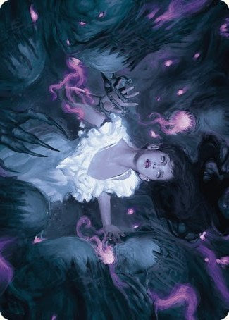 Neva, Stalked by Nightmares Art Card [Wilds of Eldraine Art Series] | Tables and Towers