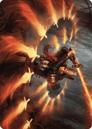 Heartflame Duelist Art Card [Wilds of Eldraine Art Series] | Tables and Towers