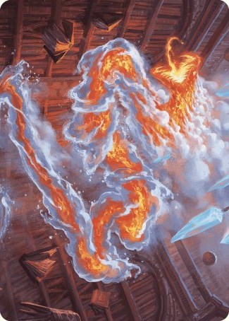 Scalding Viper Art Card [Wilds of Eldraine Art Series] | Tables and Towers