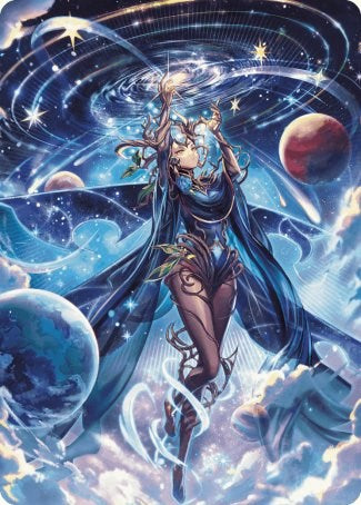 Omniscience Anime Art Card [Wilds of Eldraine Art Series] | Tables and Towers