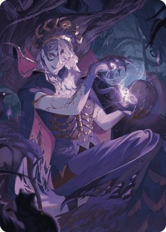 Necropotence Art Card [Wilds of Eldraine Art Series] | Tables and Towers