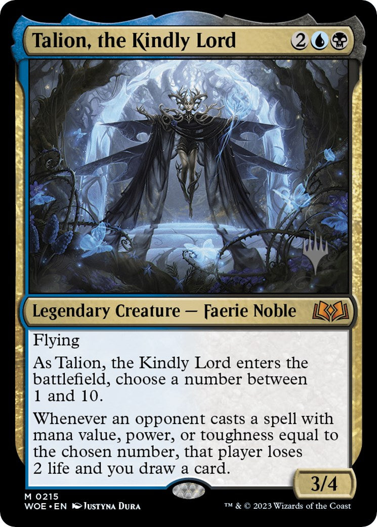 Talion, the Kindly Lord (Promo Pack) [Wilds of Eldraine Promos] | Tables and Towers