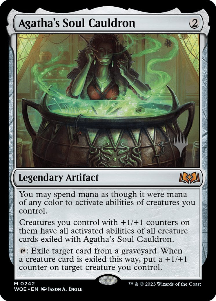 Agatha's Soul Cauldron (Promo Pack) [Wilds of Eldraine Promos] | Tables and Towers