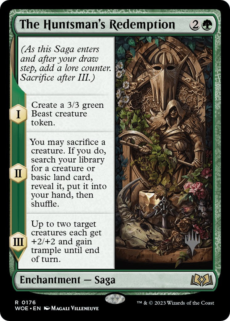 The Huntsman's Redemption (Promo Pack) [Wilds of Eldraine Promos] | Tables and Towers