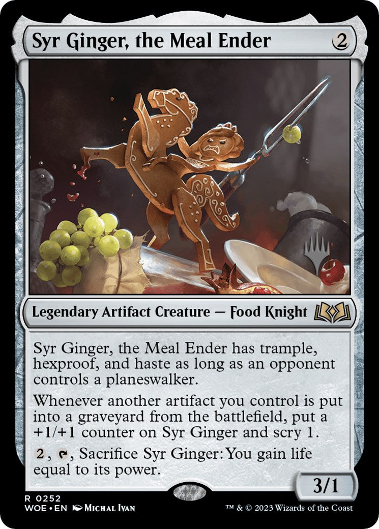 Syr Ginger, the Meal Ender (Promo Pack) [Wilds of Eldraine Promos] | Tables and Towers