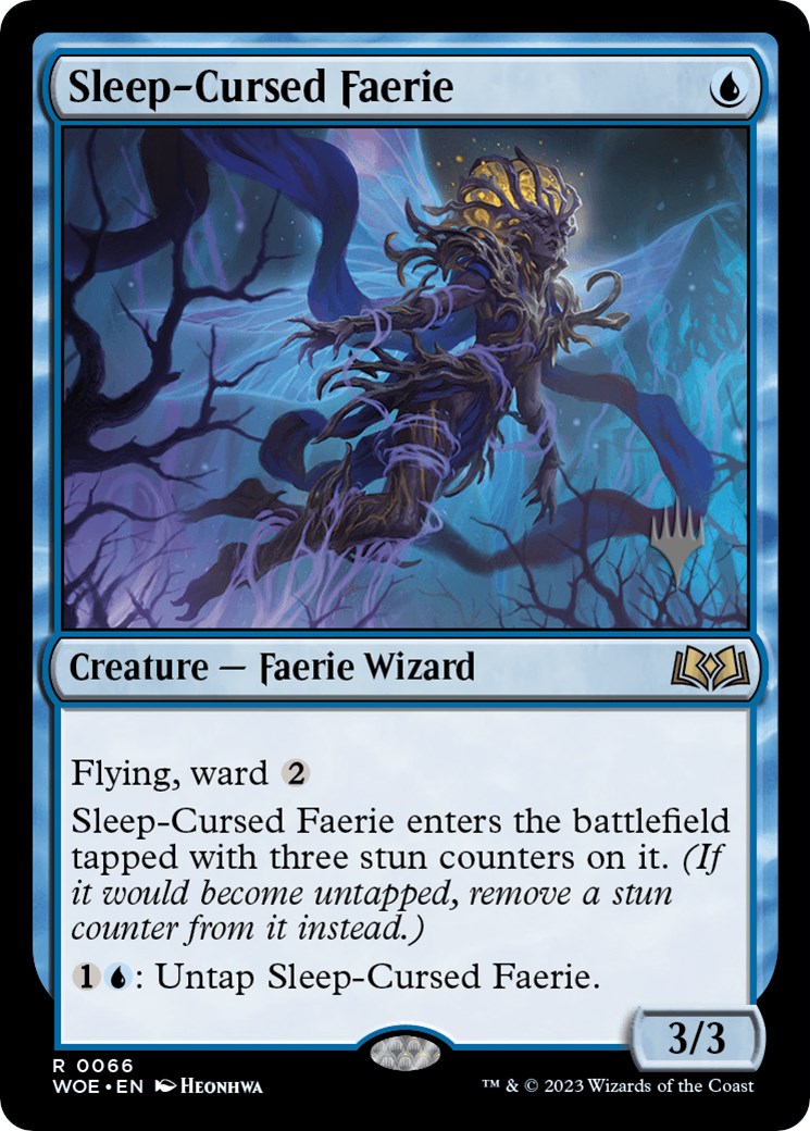 Sleep-Cursed Faerie (Promo Pack) [Wilds of Eldraine Promos] | Tables and Towers