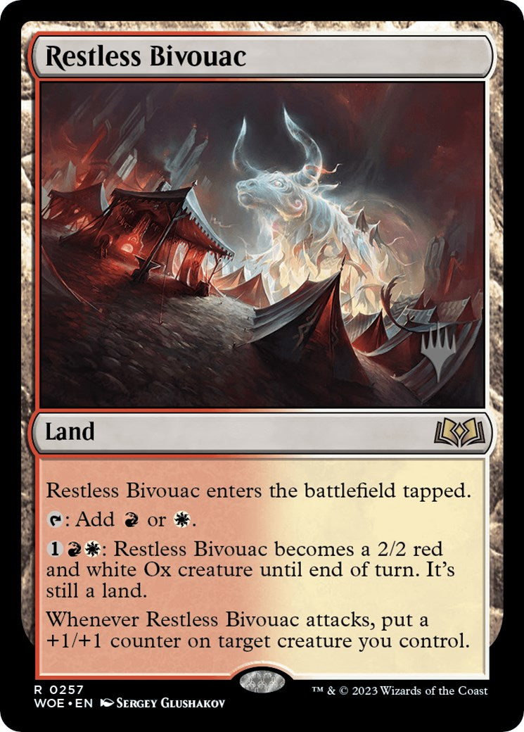 Restless Bivouac (Promo Pack) [Wilds of Eldraine Promos] | Tables and Towers