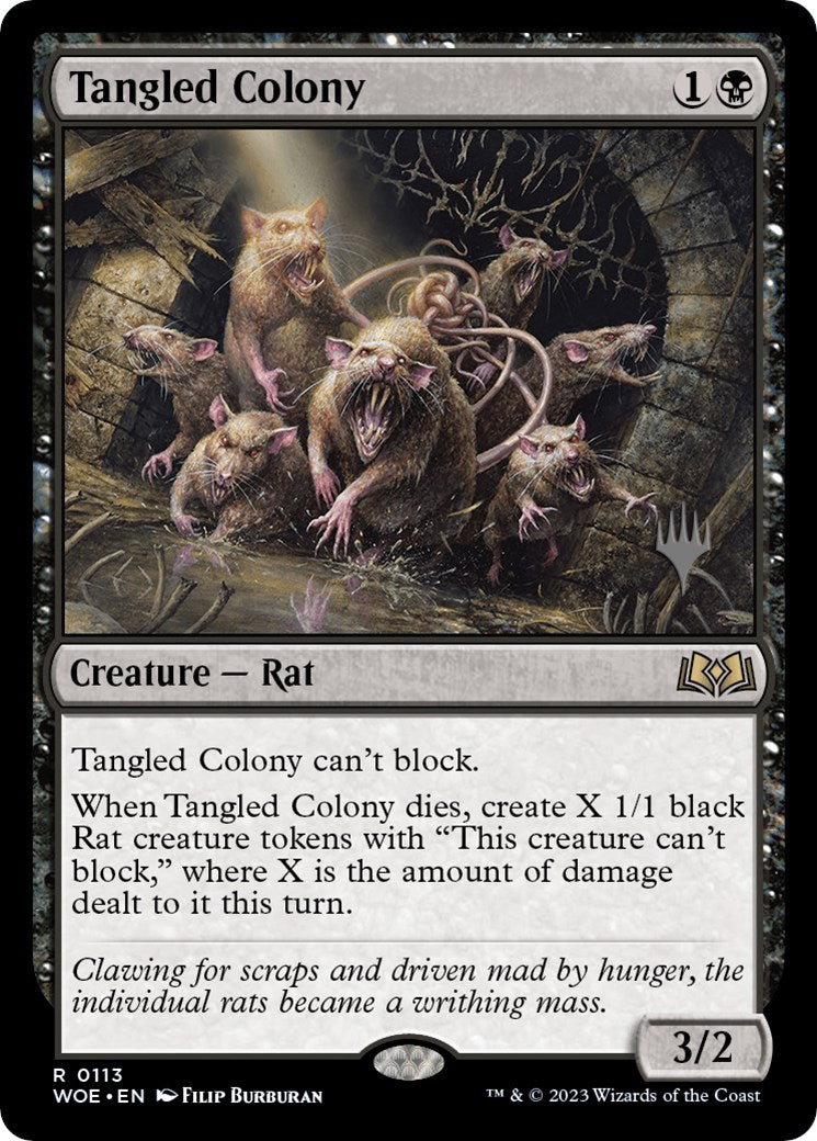 Tangled Colony (Promo Pack) [Wilds of Eldraine Promos] | Tables and Towers