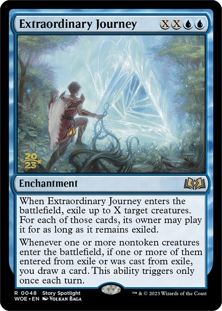 Extraordinary Journey [Wilds of Eldraine Prerelease Promos] | Tables and Towers