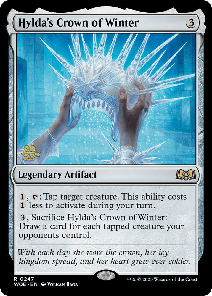 Hylda's Crown of Winter [Wilds of Eldraine Prerelease Promos] | Tables and Towers