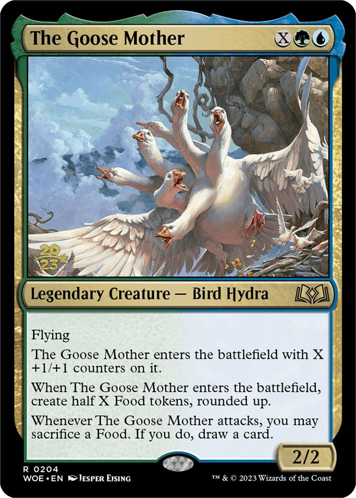 The Goose Mother [Wilds of Eldraine Prerelease Promos] | Tables and Towers