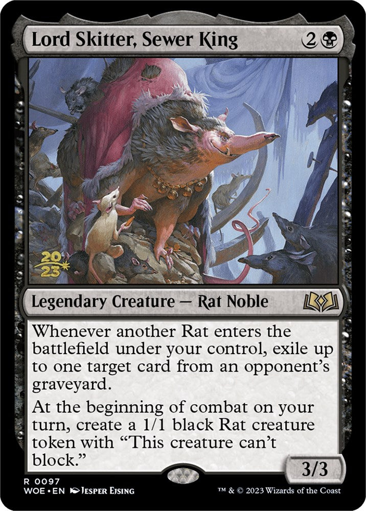 Lord Skitter, Sewer King [Wilds of Eldraine Prerelease Promos] | Tables and Towers