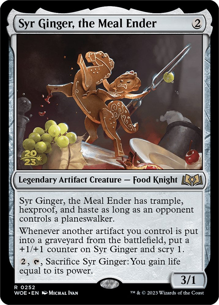 Syr Ginger, the Meal Ender [Wilds of Eldraine Prerelease Promos] | Tables and Towers