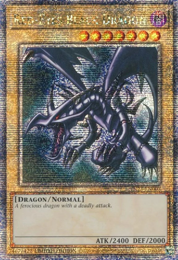 Red-Eyes Black Dragon [TN23-EN003] Quarter Century Secret Rare | Tables and Towers