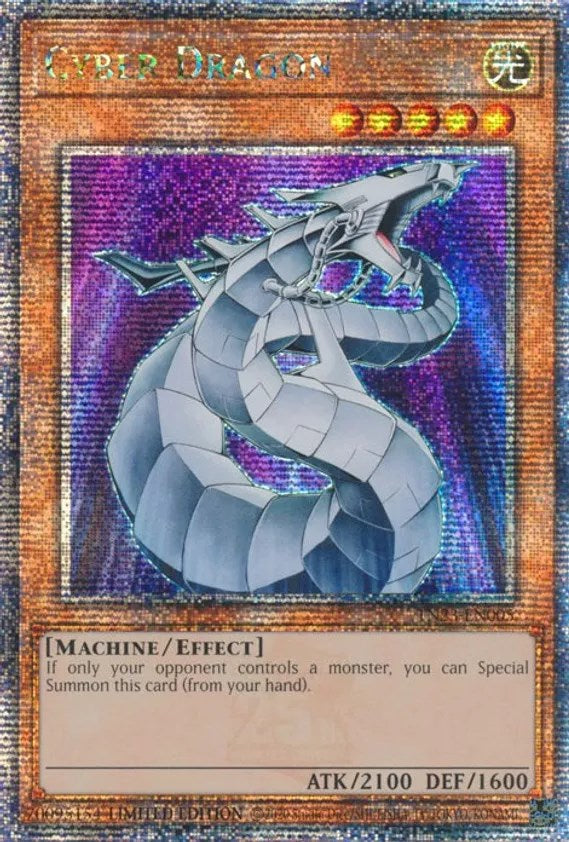 Cyber Dragon [TN23-EN005] Quarter Century Secret Rare | Tables and Towers