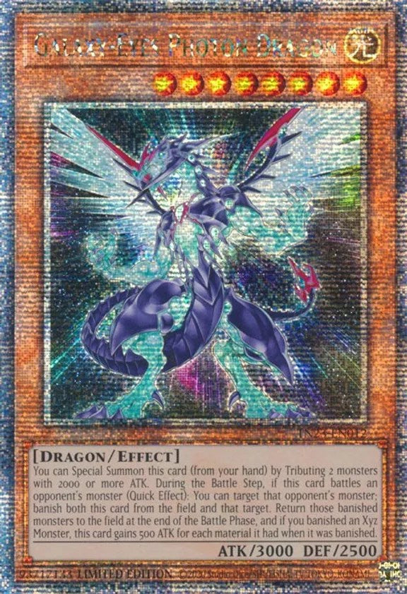 Galaxy-Eyes Photon Dragon [TN23-EN012] Quarter Century Secret Rare | Tables and Towers