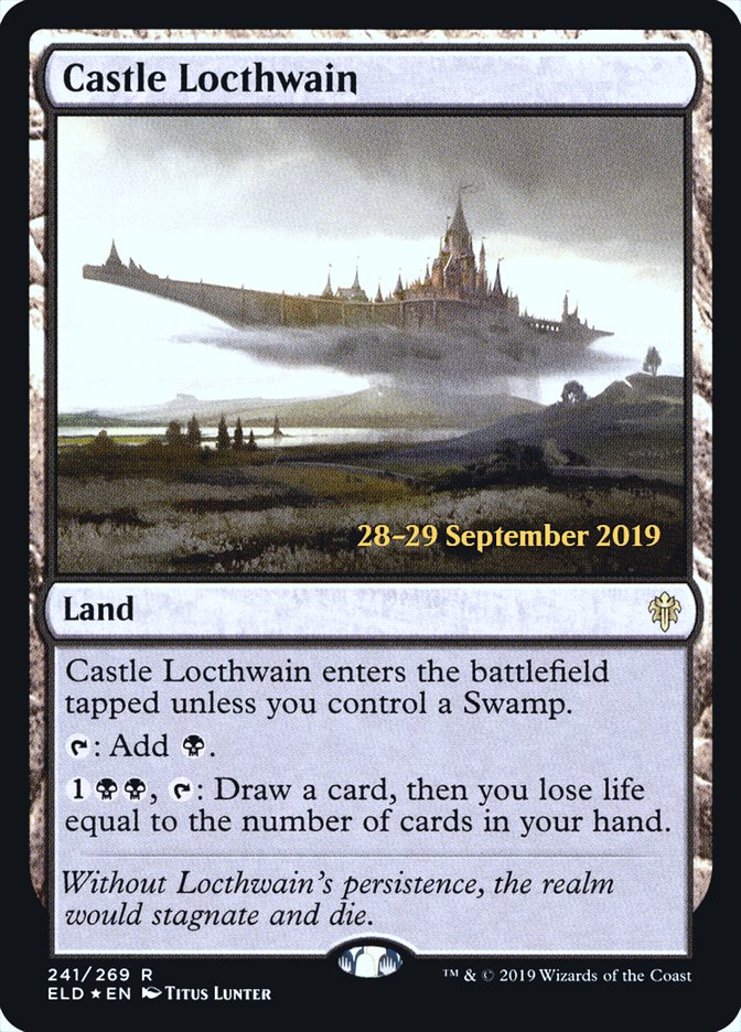 Castle Locthwain [Throne of Eldraine Prerelease Promos] | Tables and Towers