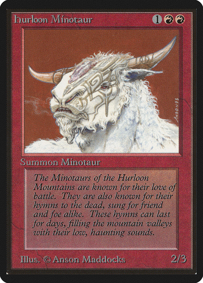 Hurloon Minotaur [Beta Edition] | Tables and Towers