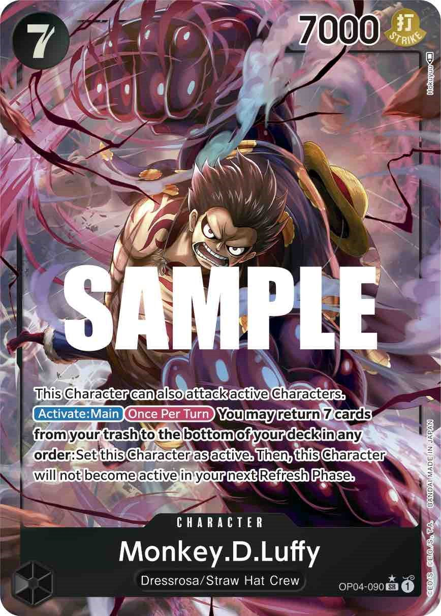 Monkey.D.Luffy (Alternate Art) [Kingdoms of Intrigue] | Tables and Towers