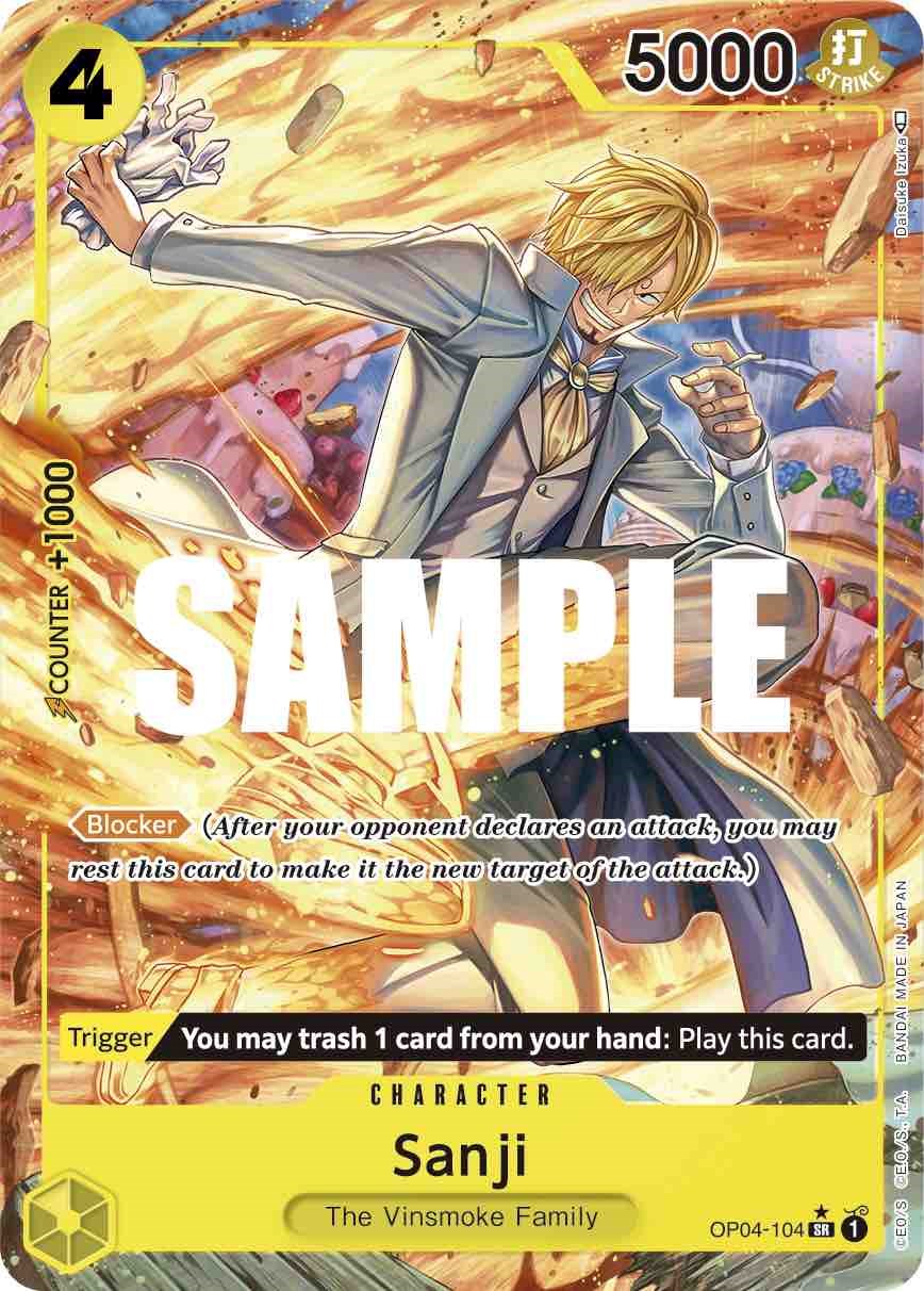 Sanji (Alternate Art) [Kingdoms of Intrigue] | Tables and Towers