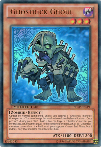 Ghostrick Ghoul [SHSP-ENSP1] Ultra Rare | Tables and Towers