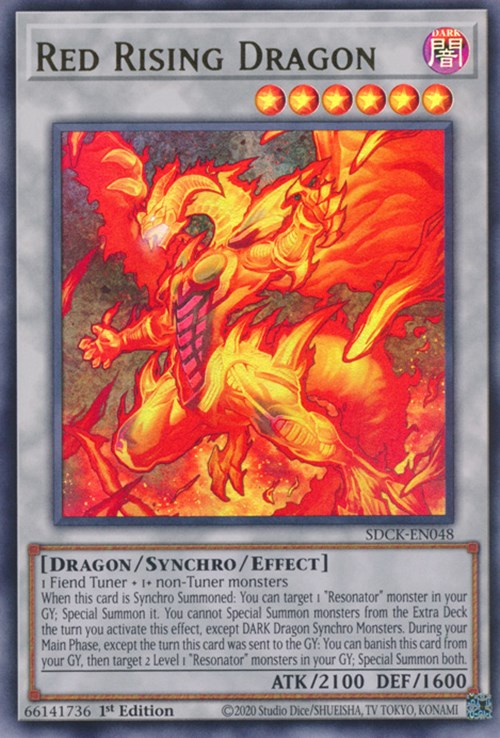 Red Rising Dragon [SDCK-EN048] Ultra Rare | Tables and Towers