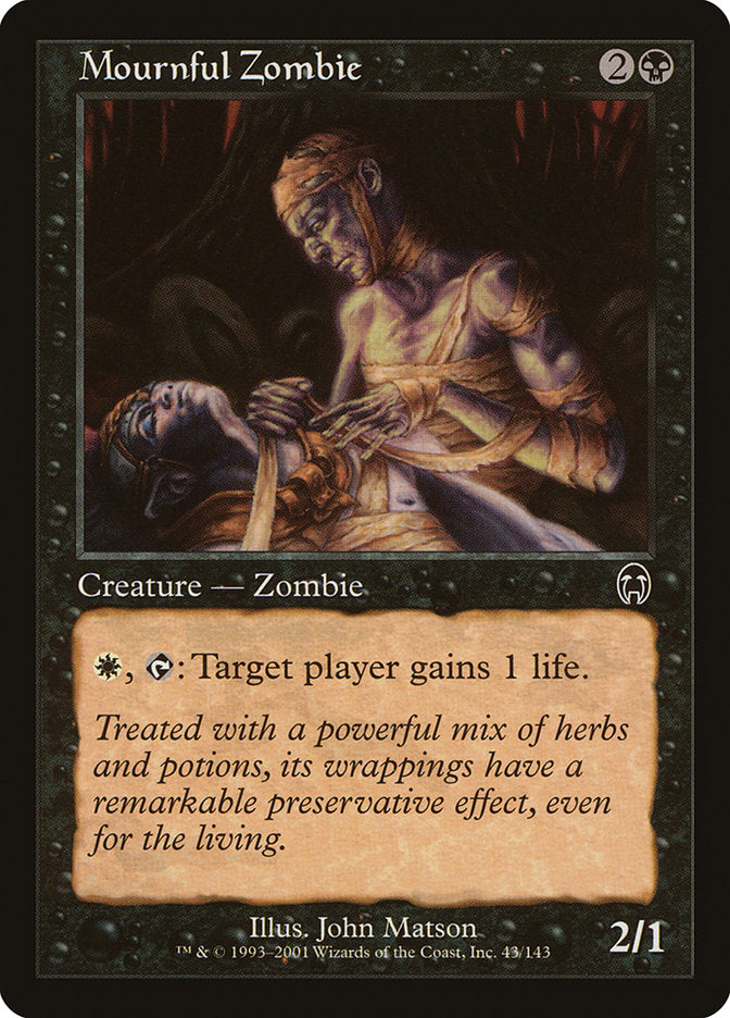 Mournful Zombie [Apocalypse] | Tables and Towers