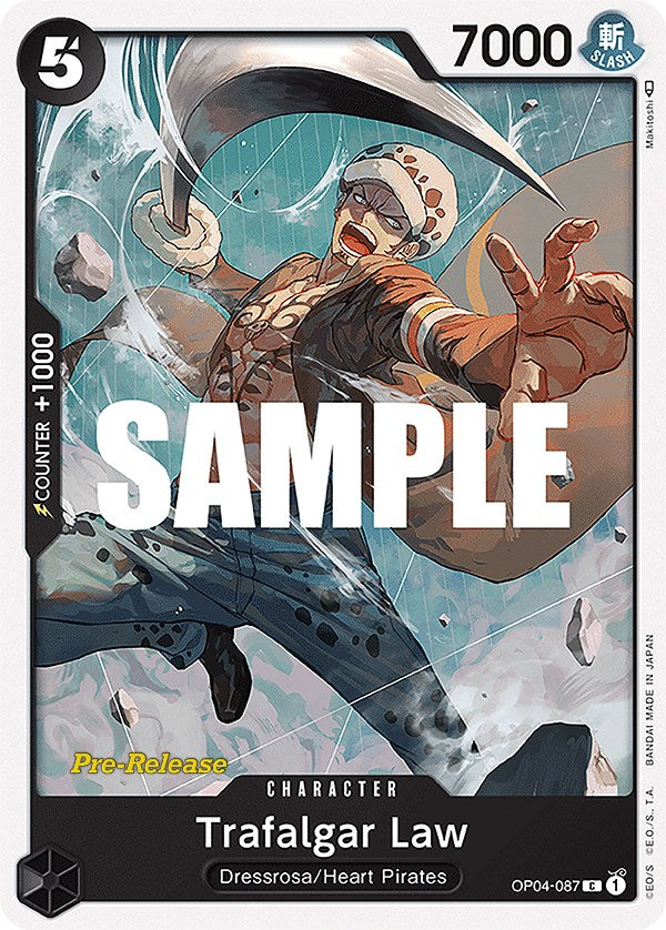 Trafalgar Law [Kingdoms of Intrigue Pre-Release Cards] | Tables and Towers