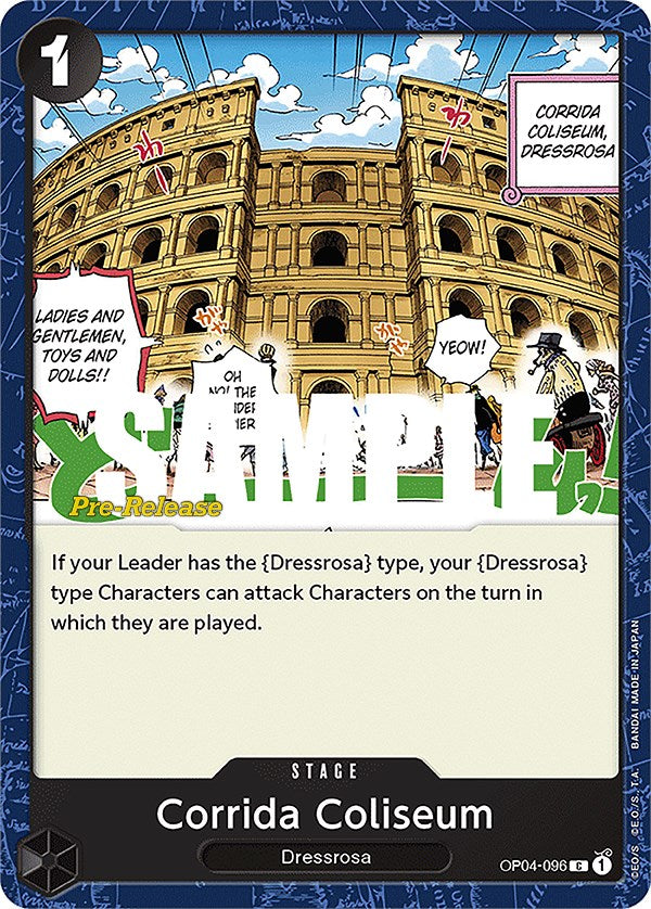 Corrida Coliseum [Kingdoms of Intrigue Pre-Release Cards] | Tables and Towers