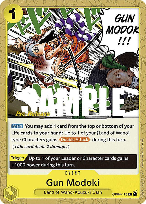 Gun Modoki [Kingdoms of Intrigue Pre-Release Cards] | Tables and Towers