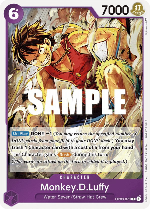 Monkey.D.Luffy (Dash Pack) [Kingdoms of Intrigue] | Tables and Towers