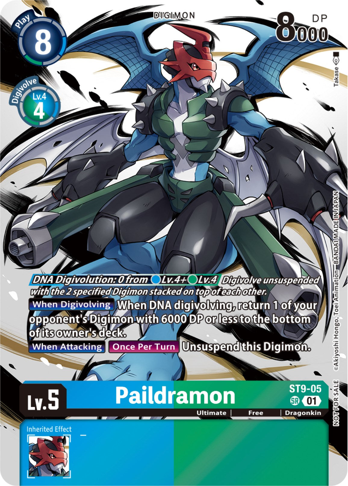 Paildramon [ST9-05] (Tamer Party Pack -The Beginning-) [Starter Deck: Ultimate Ancient Dragon] | Tables and Towers