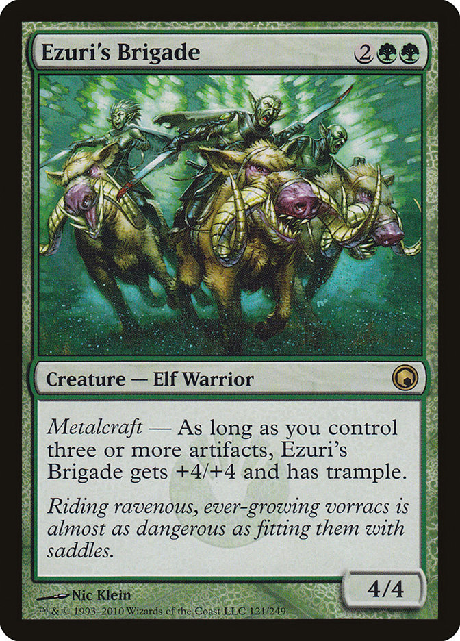 Ezuri's Brigade [Scars of Mirrodin] | Tables and Towers