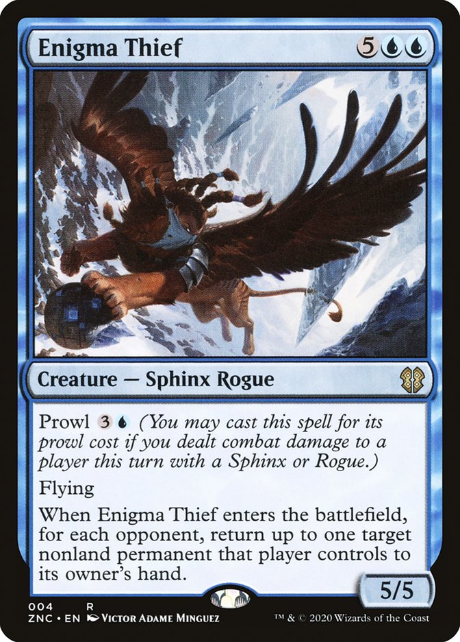 Enigma Thief [Zendikar Rising Commander] | Tables and Towers