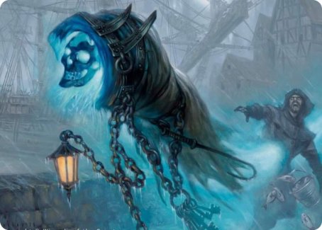 Nebelgast Intruder Art Card [Innistrad: Midnight Hunt Art Series] | Tables and Towers