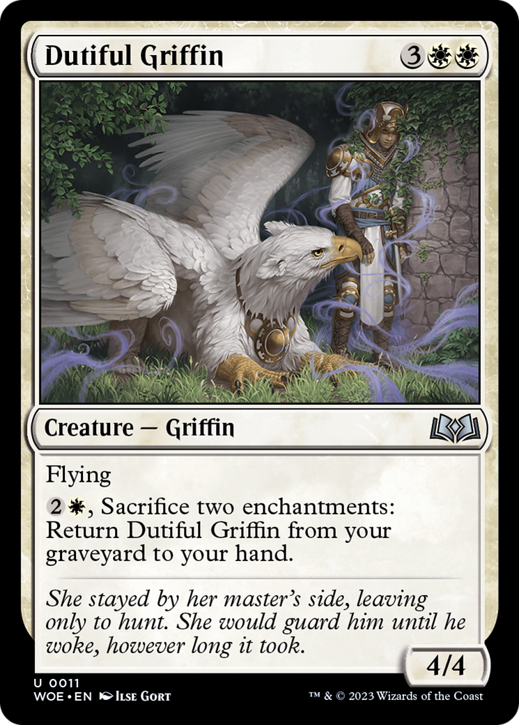 Dutiful Griffin [Wilds of Eldraine] | Tables and Towers