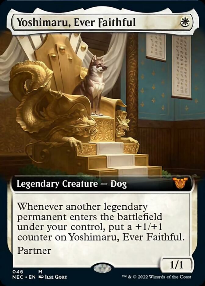 Yoshimaru, Ever Faithful (Extended Art) [Kamigawa: Neon Dynasty Commander] | Tables and Towers