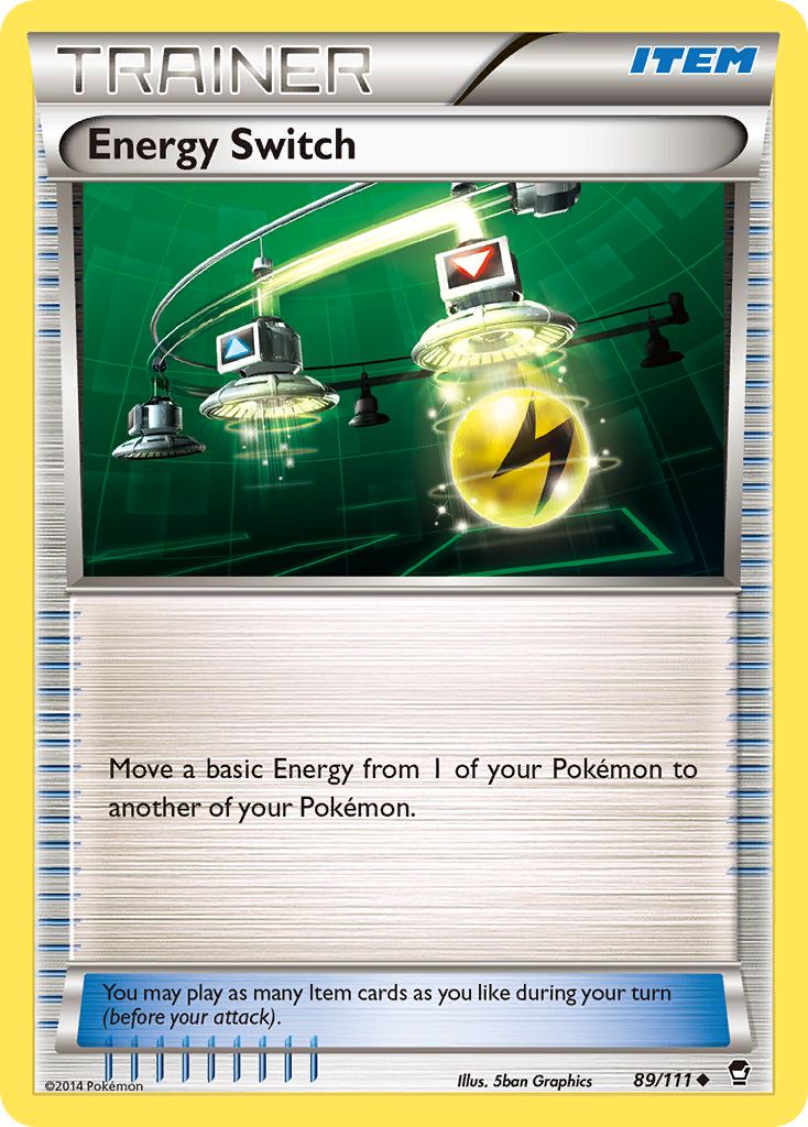 Energy Switch (89/111) [XY: Furious Fists] | Tables and Towers