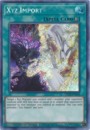 Xyz Import [DLCS-EN145] Secret Rare | Tables and Towers