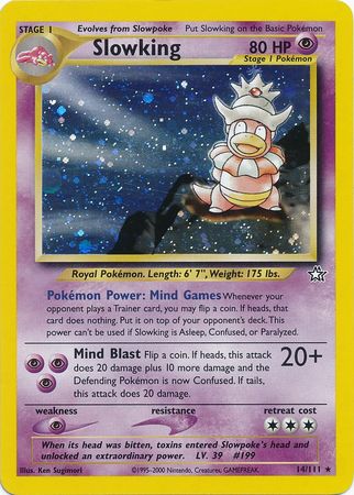 Slowking (14/111) [Neo Genesis Unlimited] | Tables and Towers