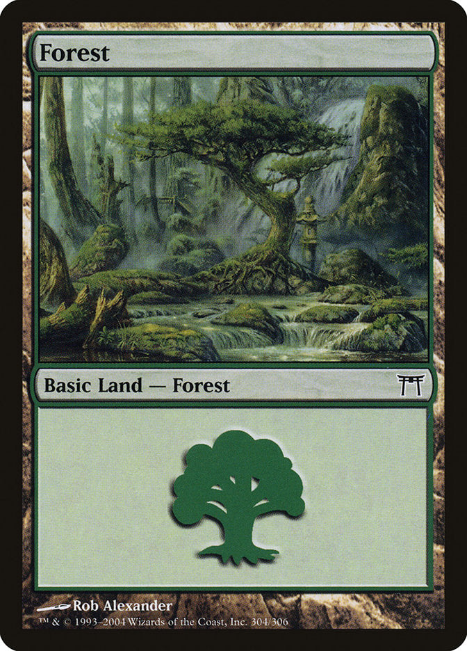 Forest (304) [Champions of Kamigawa] | Tables and Towers